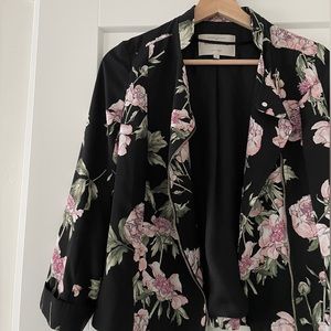 RIVER ISLAND FLORAL PRINT LIGHTWEIGHT JACKET IN UK 6/ US 2